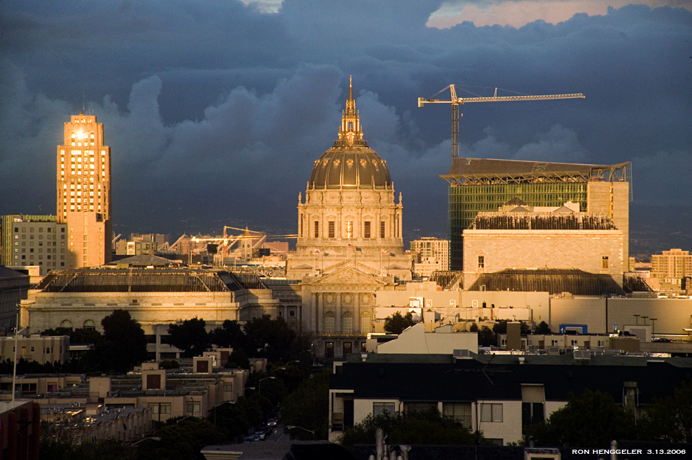 Sunburst over City Hall